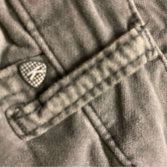 Kut from the Kloth gorgeous gray velvet Donna skinny size 8 - Picture 6 of 12